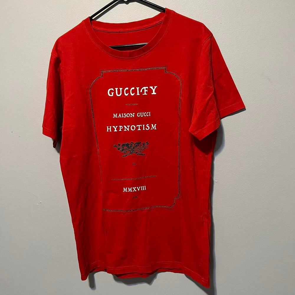 Gucci guccify hypnotism t shirt authentic